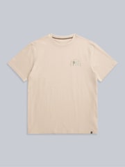 Animal Cream Mens Chase Relaxed 100% Cotton T-Shirt - Image 1 of 6