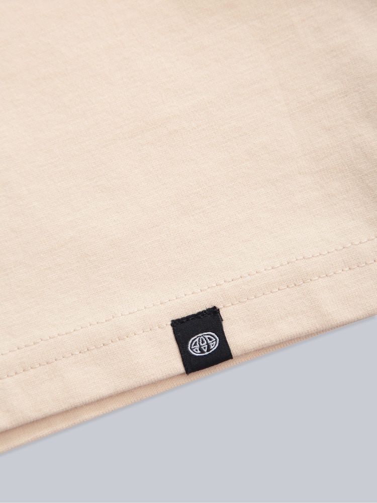 Animal Cream Mens Chase Relaxed 100% Cotton T-Shirt - Image 6 of 6