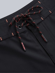 Animal Black Womens Lenora Printed Quick Drying Board Shorts - Image 3 of 5