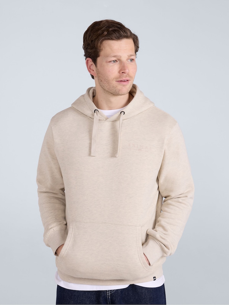 Crema - Animal Mens River Hoodie - Imagen 1 de 4 Crema - Animal Mens River Hoodie - Imagen 1 de 4