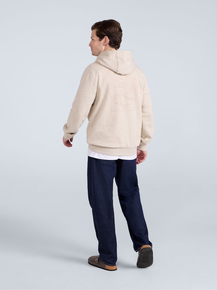 Crema - Animal Mens River Hoodie - Imagen 4 de 4 Crema - Animal Mens River Hoodie - Imagen 4 de 4
