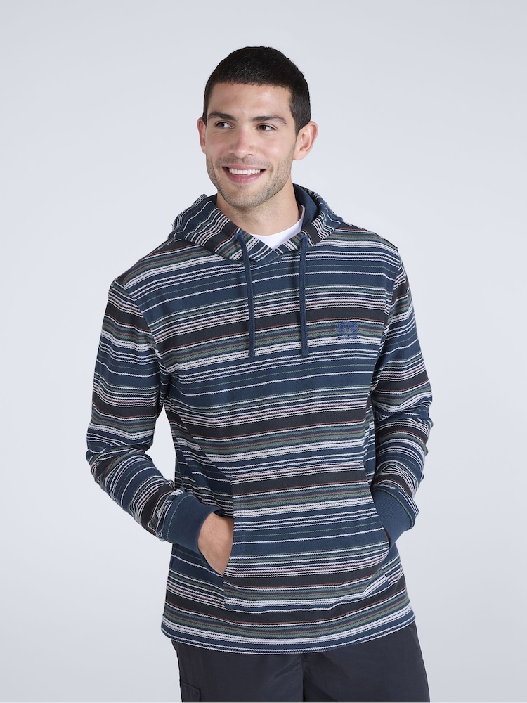 Animal Green Mens Loyal Beach 100% Cotton Hoodie - Image 1 of 5