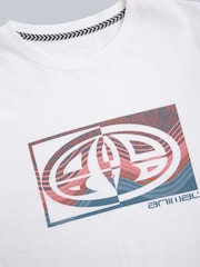 Animal White Mens Jacob T-Shirt - Image 3 of 4