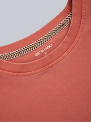 Orange - Animal Mens Chase Relaxed 100% Cotton T-Shirt - Bild 3 von 6