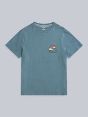 Синий - Animal Mens Jacob T-Shirt - Image 2 of 6
