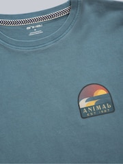 Синий - Animal Mens Jacob T-Shirt - Image 4 of 6