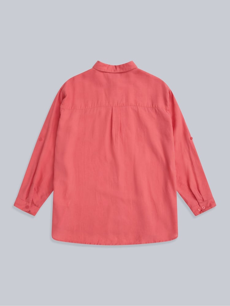 Animal Pink Womens Seya Beach Shirt - Image 2 of 3