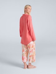 Rosa - Camisas de praia Seya para mulheres Animal - Imagem 5 de 8