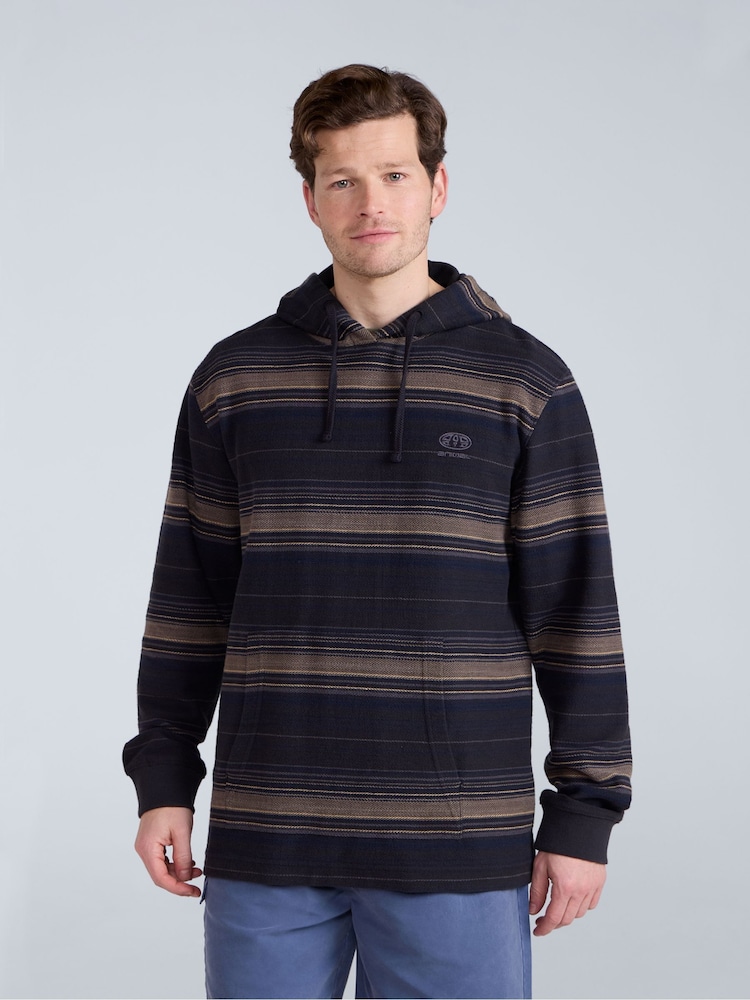 Animal Grey Mens Loyal Beach 100% Cotton Hoodie - Image 1 of 5
