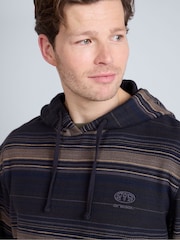Animal Grey Mens Loyal Beach 100% Cotton Hoodie - Image 3 of 5