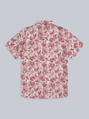 Animal Red Mens Jamie 100% Cotton Shirt - Image 2 of 4