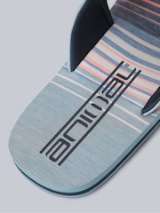 Animal Grey Mens Jekyl Flip Flops - Image 5 of 5