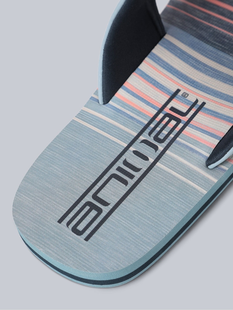 Animal Grey Mens Jekyl Flip Flops - Image 5 of 5
