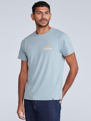Animal Aqua Blue Mens Jacob T-Shirt - Image 1 of 4