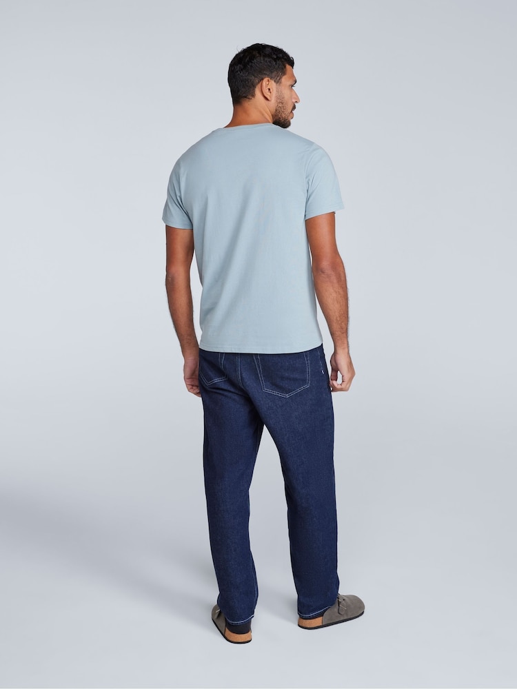 Animal Aqua Blue Mens Jacob T-Shirt - Image 2 of 4