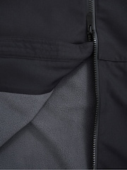 Animal Black Mens Misty Waterproof Fleece Parka - Image 5 of 5