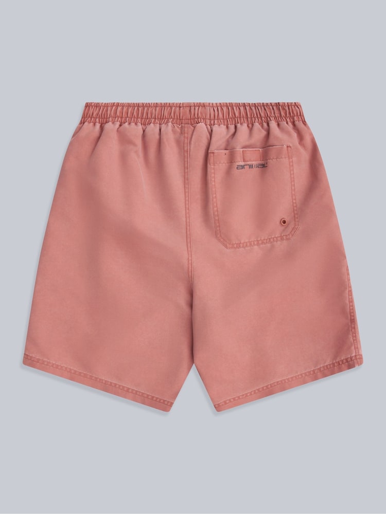 Animal Orange Mens Deep Dive Quick Drying Board Shorts - Image 2 of 5