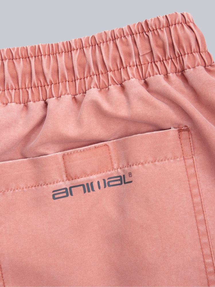 Animal Orange Mens Deep Dive Quick Drying Board Shorts - Image 5 of 5