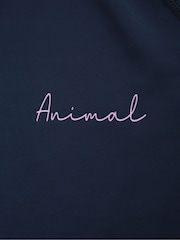 Синий - Женский солнцезащитный топ из быстросохнущей ткани Animal Lucie - Изображение 4 из 4