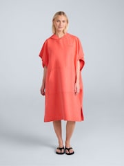 Animal Pink Mika Microfibre Towelling Poncho - Image 1 of 4