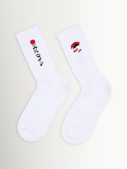 Edwin White Kamifuji Socks - Image 1 of 2