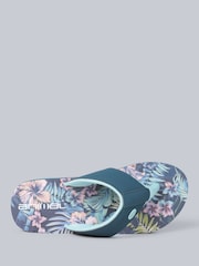 Animal Bottle Green Womens Swish Flip Flops - Image 2 of 5