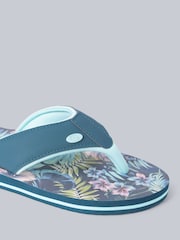 Animal Bottle Green Womens Swish Flip Flops - Image 4 of 5