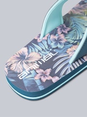 Animal Bottle Green Womens Swish Flip Flops - Image 5 of 5