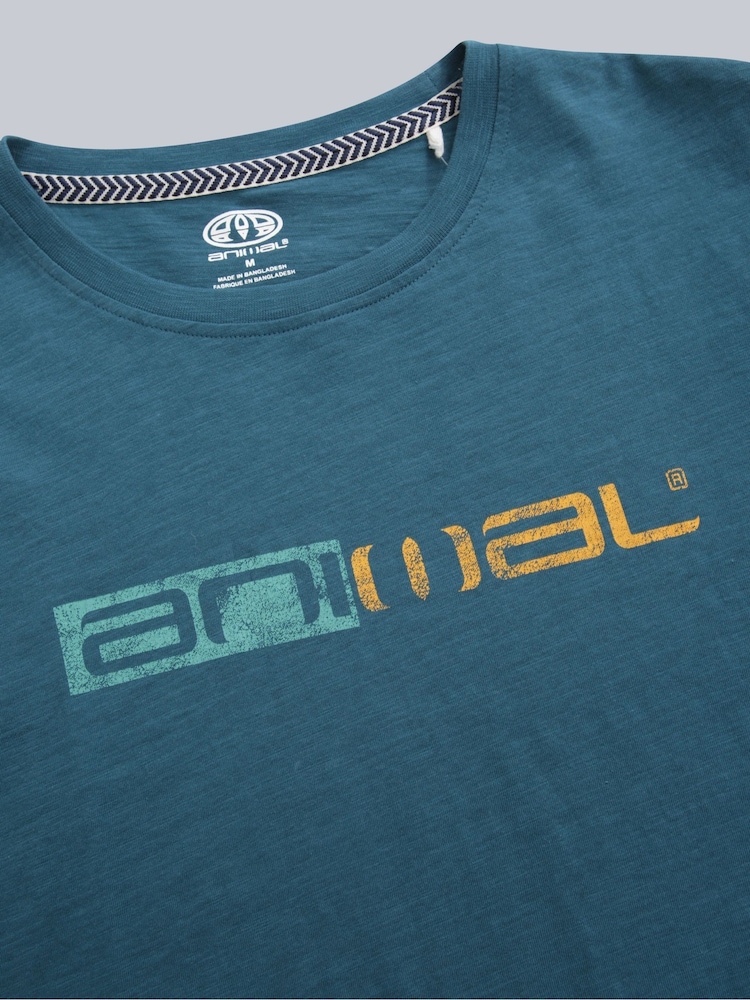 Animal Navy Blue Mens Jacob T-Shirt - Image 3 of 4