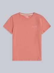 Animal Light Pink Womens Marina Logo 100% Cotton T-Shirt - Image 1 of 4