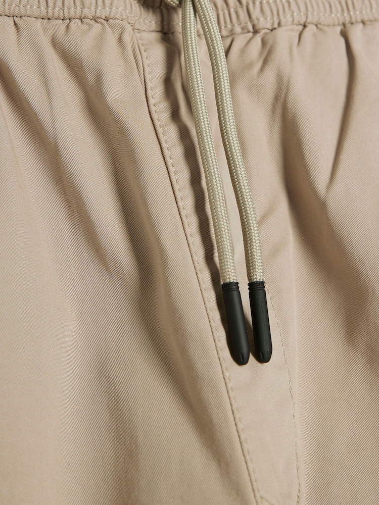 River Island Natural Cuffed Cargo Trousers - Image 6 of 6