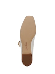 Sam Edelman Regular Fit Michaela Mary Jane White Shoes - Image 6 of 6