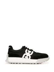 Sam Edelman Regular Fit Langley Lace-Up Black Trainers - Image 1 of 6
