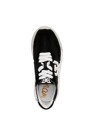 Sam Edelman Regular Fit Langley Lace-Up Black Trainers - Image 4 of 6
