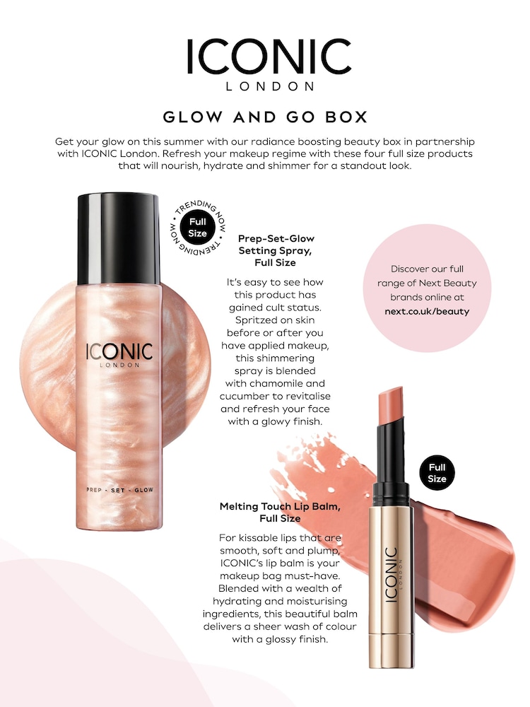 ICONIC London Glow and Go Beauty Box (Worth £85) - Image 2 of 3