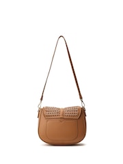 Moda in Pelle Alani Whipstitch Saddle Cross-Body Bag - Image 5 of 5