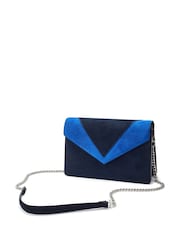 Moda in Pelle Livelia Clutch V Shape Clutch Bag - Image 1 of 4