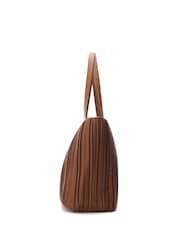 Moda in Pelle Ana Soft Pleated Tote Bag - Image 3 of 4