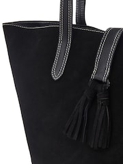 Moda in Pelle Addison Tote Bag With Tassle Detail - Image 3 of 4