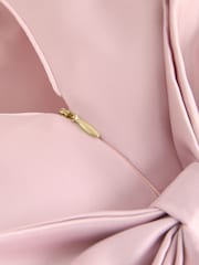 Baker by Ted Baker Satin Bow Back Peplum Tulle Occasion Dress & Scrunchie - Image 15 of 16