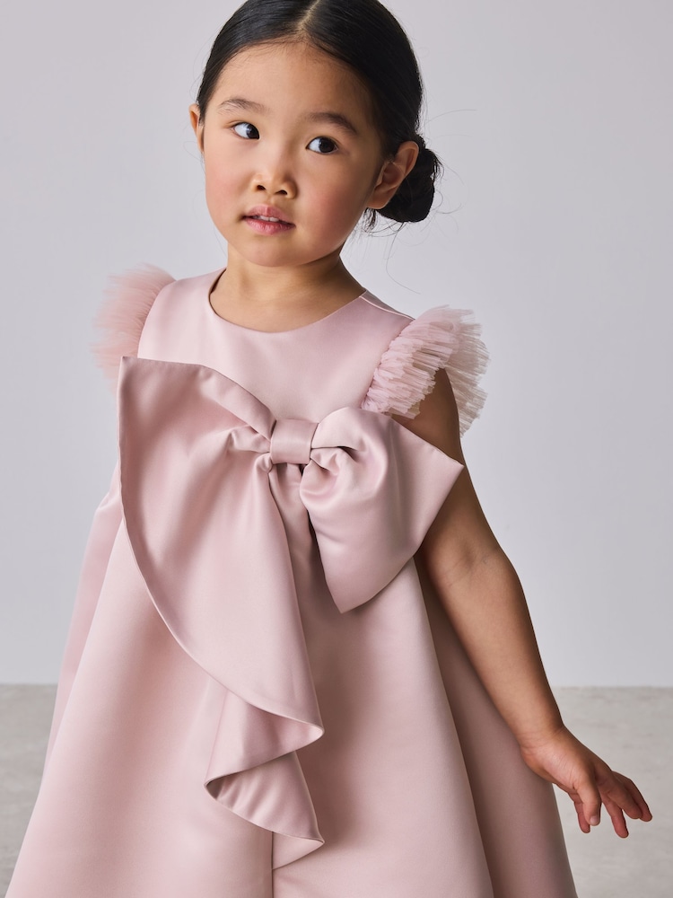 Robe En Soie Ted Baker Taille 3 - Noir, Longueur Midi - Occasion Très Bon état