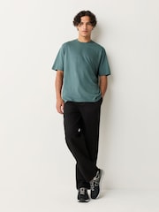 Green Modal Cotton Lightweight T-Shirt - Image 2 of 7