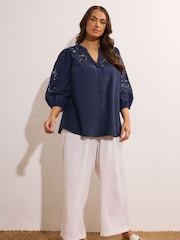 Evans Cutwork Blouse - Image 2 of 5