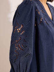 Evans Cutwork Blouse - Image 4 of 5