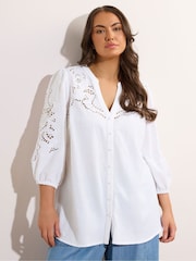 Evans Cutwork Blouse - Image 4 of 5