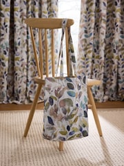 Mørkleggende/termoplastgardiner med blyantfold og print - Bilde 5 av 8