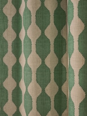 Wiggle Print Touch of Linen Eyelet obloži zavese - Slika 5 iz 5