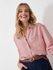 Crew Clothing Pink Blend Shirt - Image 1 of 5
