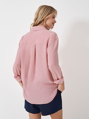 Crew Clothing Pink Blend Shirt - Image 3 of 5