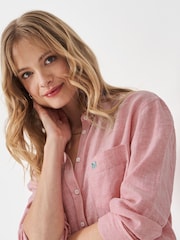 Crew Clothing Pink Blend Shirt - Image 4 of 5